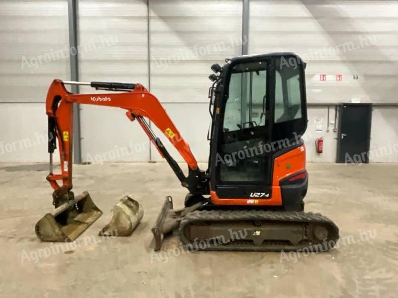 Kubota U 27-4 / 2019 / 1 795 provozních hodin / Leasing od 20%