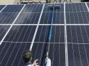 Battery-powered solar panel cleaning kit also up for tender