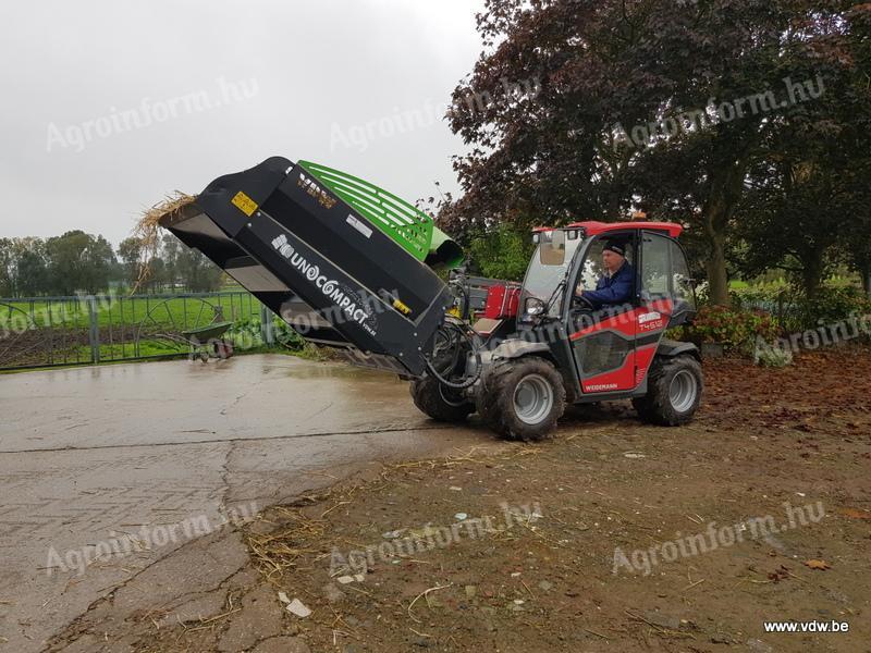 Design ușor pentru încărcător compact, tractor încărcător de nisip, încărcător telescopic