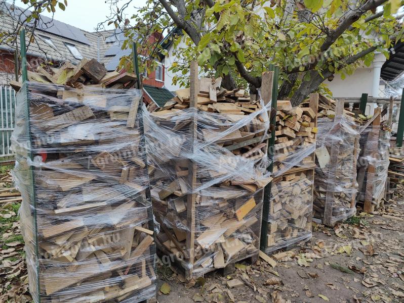 Dry firewood for sale from owner, 12 m³ palletized