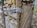 Dry firewood for sale from owner, 12 m³ palletized