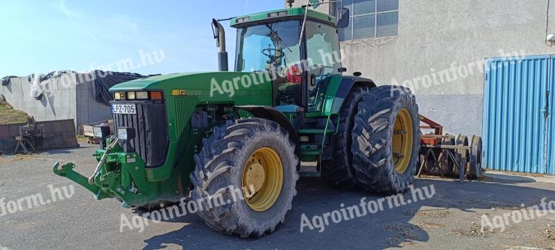 John Deere 8200 (207 HP, 8,1 L) + dvojité kolesá