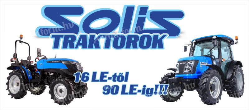 Traktorji SOLIS takoj na zalogi