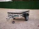 Remorcă nouă Martz 200 flatbed cu plăcuță de înmatriculare, numai 462.000 Ft