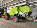 Claas Lexion 670 + V750 Auto Contour cutting table, transport trolley, rapeseed side cutters left, right