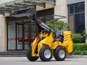 Miniîncărcător nou SDJK JKZ-360 cu roți de cauciuc, cu motor Briggs, capacitate 240 kg