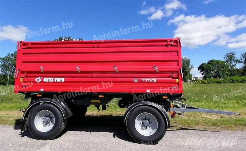 METAL-FACH T711/3 12-tonne trailer