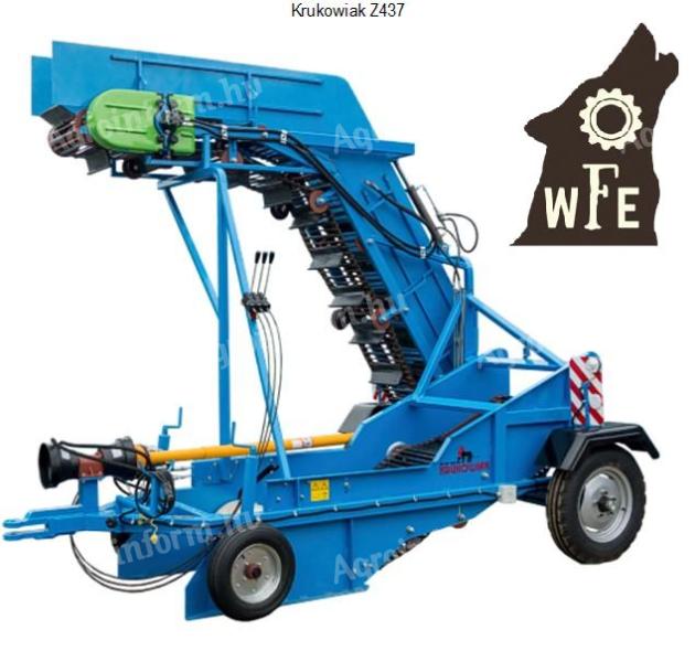 Krukowiak Z 437 onion picker for sale at a special price from Wolfood Engineering Ltd.