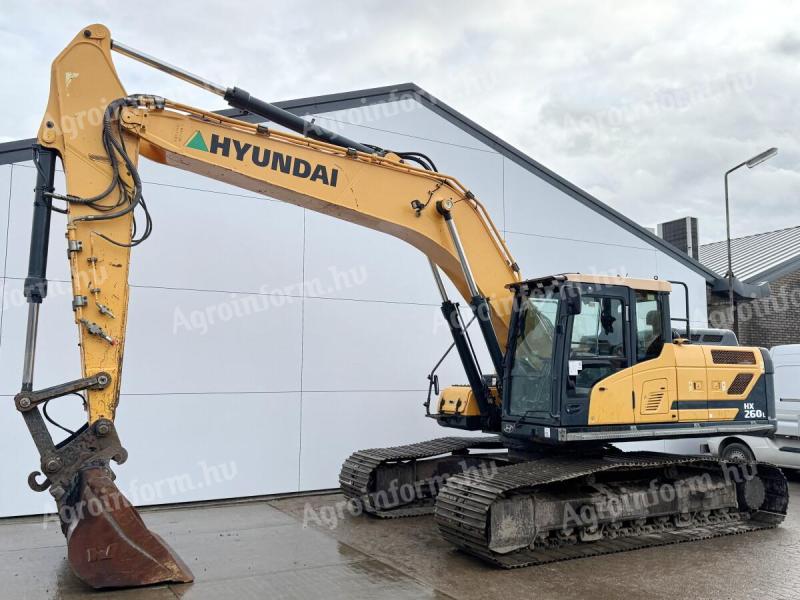 Hyundai HX260L excavator pe șenile / 2016 / 9 983 ore / Leasing de la 20%