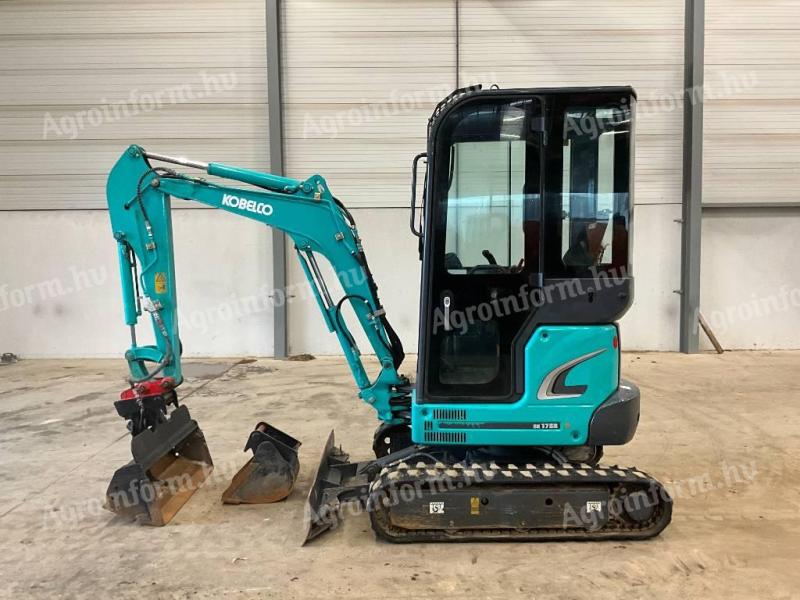 Kobelco SK 17 SR-3 E mini bager / 2022 / 725 delovnih ur / leasing od 20%