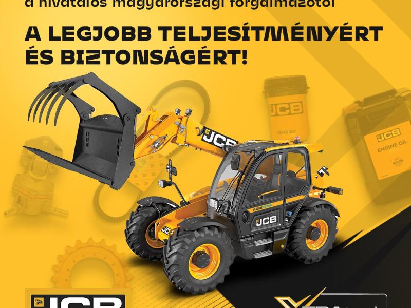 Tvornički JCB dijelovi izravno od službenog mađarskog distributera