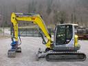 Excavator Wacker Neuson EZ80 cu greblă