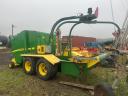 JOHN DEERE 578 BALER WITH BALE WRAPPER IN ONE