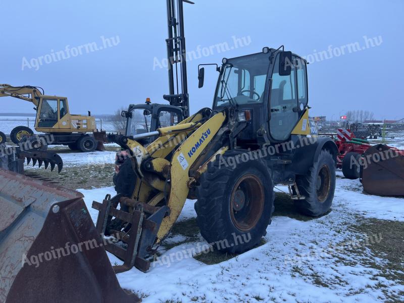 KOMATSU WA100M knickgelenkter Frontlader