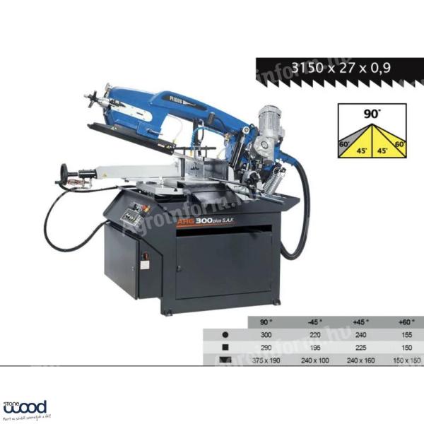 Hydrauliczna półautomatyczna przecinarka taśmowa PILOUS ARG 300 PLUS S.A.F.