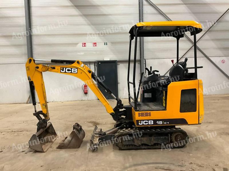 JCB 15C-1 mini bager / 2019 / 1 134 ur / Leasing od 20%