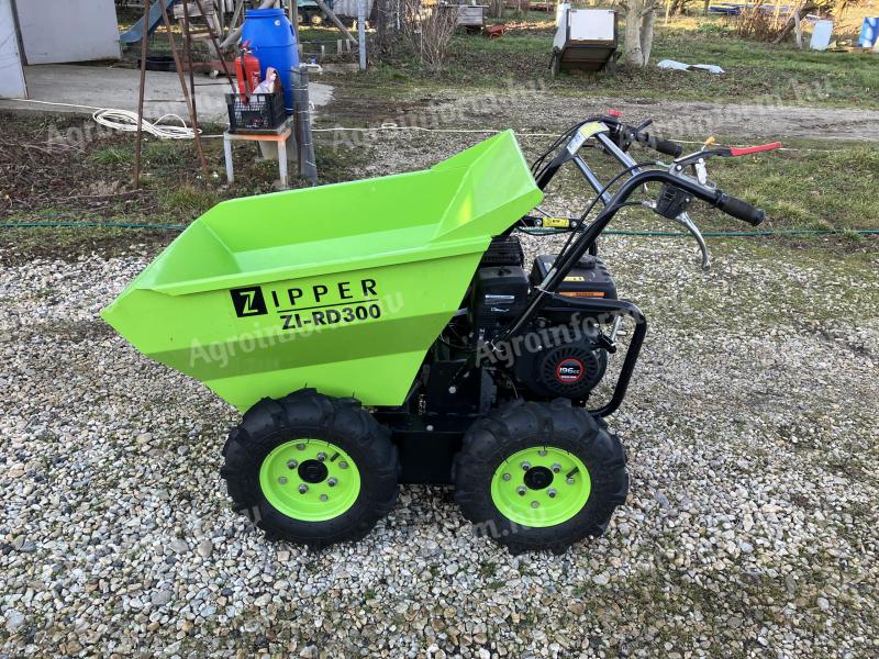 Zipper motorized wheelbarrow, mini dumper, like new