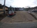 Earthwork Győr, earth crushing, grading, silting, mechanical crushing