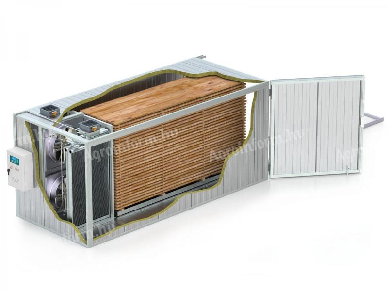Incoplan Mobiline: the new generation of mobile wood dryers