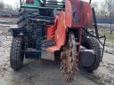 De vânzare Valtra T-190 tractor + Greentec Piranha tocător de cioate