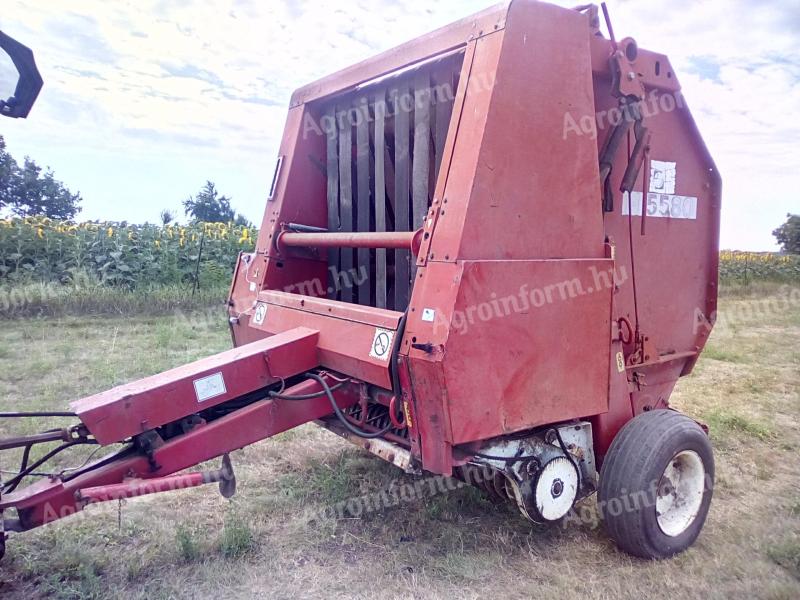 Hesston round baler