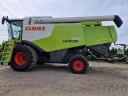 Kombajn CLAAS LEXION 750 se stolem VARIO 750 a jednonápravovým vozíkem se žacím stolem