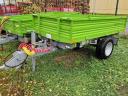 LABIN single-axle trailers with air or hydraulic brakes, 2-3-4(t) - 3 side tippers