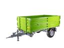 LABIN single-axle trailers with air or hydraulic brakes, 2-3-4(t) - 3 side tippers