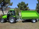 LABIN single-axle trailers with air, overrun or hydraulic brakes, 2 - 3 - 4 (t) - 3 side-hung