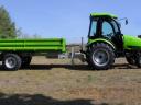 LABIN single-axle trailers with air, overrun or hydraulic brakes, 2 - 3 - 4 (t) - 3 side-hung