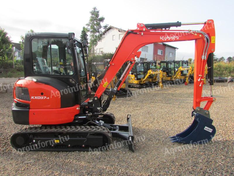 Kubota KX037-4 GLS2 HI-Spec minitruck / 2024 / 0 ur / Leasing od 20%