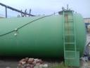 Used 30 m³ double-walled gas oil tank with exhaust system