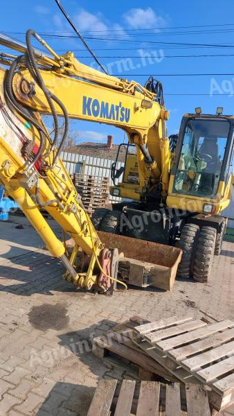 Komatsu excavator