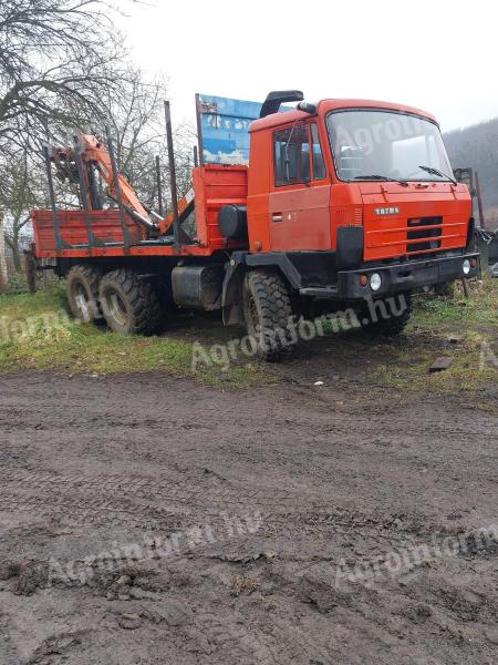 Tatra 815 lesnícky autožeriav