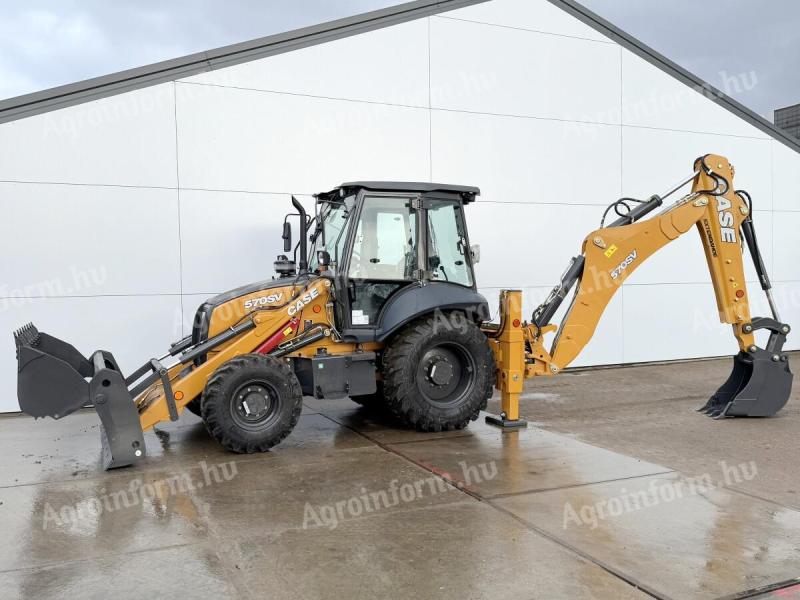 Case 570SV 4WD backhoe loader / 2024 / 6 operating hours / Leasing from 20%