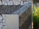 Gabion stone fence, retaining wall, fence panel, slab fence, wild net, wire mesh, post, gate