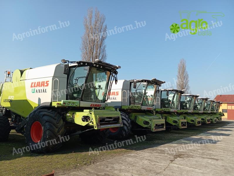 OFERTĂ SPECIALĂ! 8 bucăți Claas Lexion 670