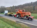 Maschinentransport, Traktor, MTZ, Rába, Anhänger, Wohnmobil, Sondertransport