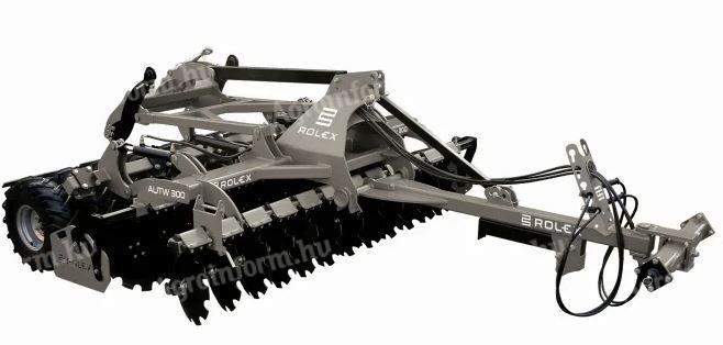 ROL-EX AUTW 300 disc cultivator with hydroponics