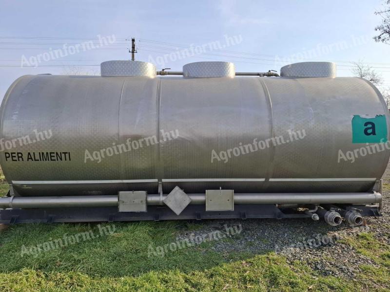 Acid proof tank for nitrosol 17 500 l