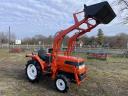 Kubota 24LE manual, auto-nivelare găleată, 2 anvelope spate noi, tractor japonez, tractor mic, transport gratuit