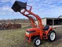 Kubota 24LE manual, auto-nivelare găleată, 2 anvelope spate noi, tractor japonez, tractor mic, transport gratuit