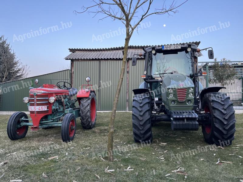 Stari mali traktor Hürlimann D90