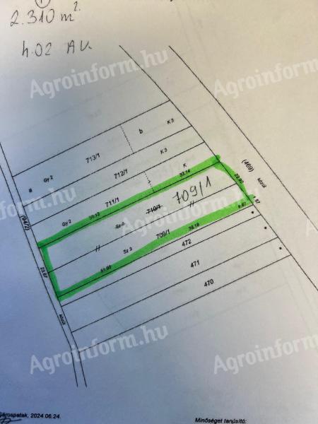 Ackerland zu verkaufen in Pálháza