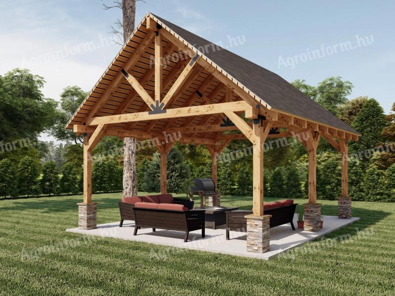 Zahradní altán, zahradní altán, pergola, zahradní filagorie, stavba salátů - celostátní působnost