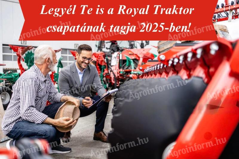 Job opportunities at Royal Tractor