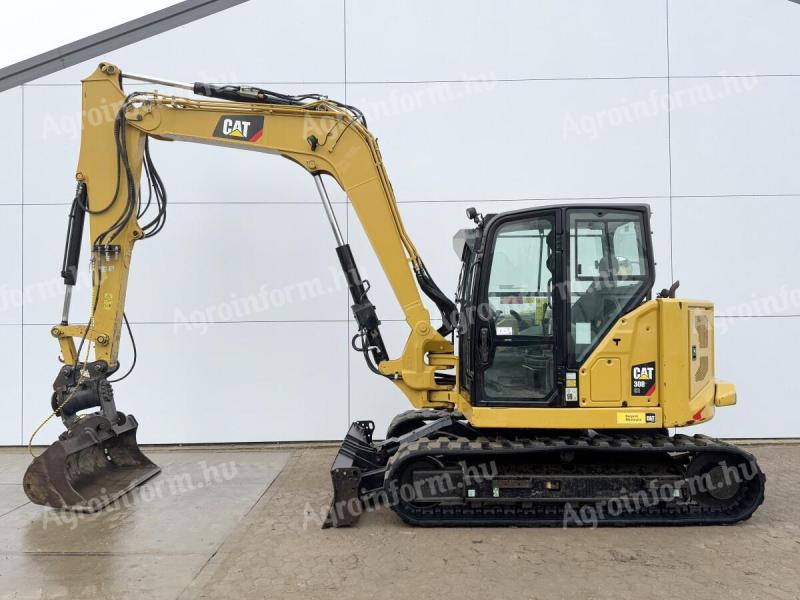 Caterpillar 308CR 07A excavator pe șenile / 2019 / 7.206 ore / leasing de la 20%