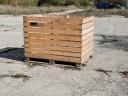 Fruit and vegetable wooden container