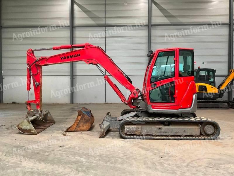 Yanmar Vio 80 U Minibagger / 2013 / 3.668 Betriebsstunden / Leasing ab 20 %