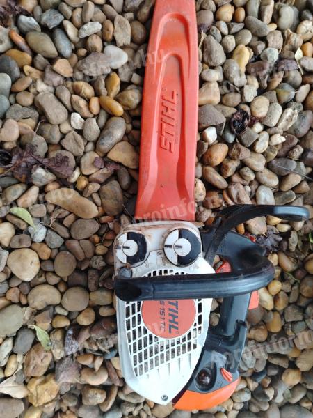 STIHL MS 151 TC-E single-hand chainsaw, 2 years old, 60 hours